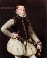Alonso Sanchez Coello - Rudolf II, Holy Roman Emperor as a young Archduke